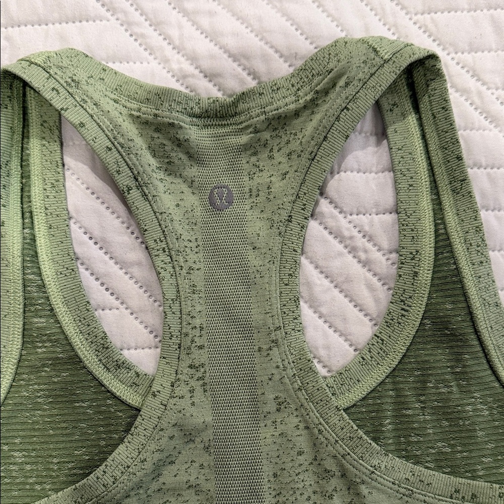 Lululemon Green Racerback Tank Top - Picture 4 of 5